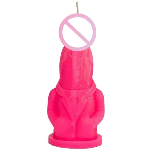 Свеча LOVE FLAME - Gentleman Pink Fluor, CPS05-PINK