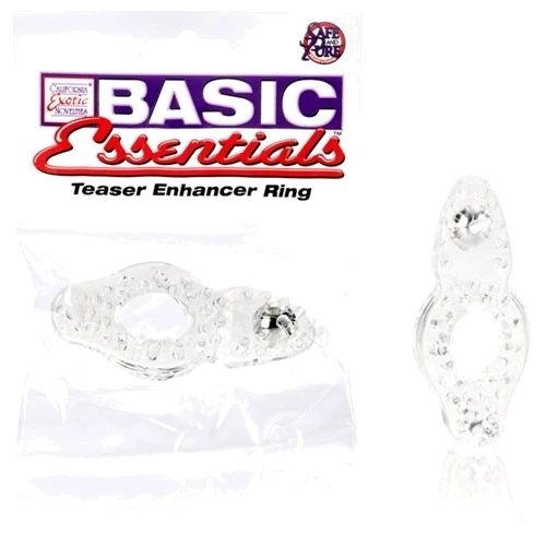 Насадка для стимуляции клитора Basic Essentials Teaser Enhancer Ring: Для кого Для пары