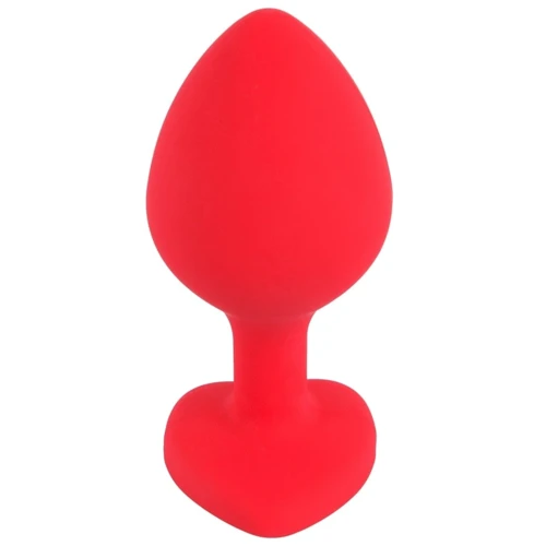 Анальна пробка із кристалом Orion Silicone Plug Medium: Наявність вібрації  Нет