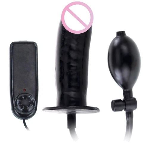 Анальный расширитель с вибрацией Bigger Joy Inflatable Penis
