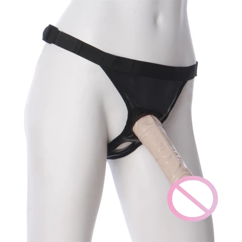 Набор из трусиков и насадки Vac-U-Lock 8 Classic Dong Ultra harness 20х4.5 см.