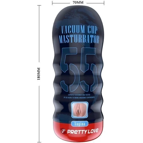 Вагина-мастурбатор VACUUM CUP MASTURBATOR VAGINA, BM-00900T58: Диаметр, см 7