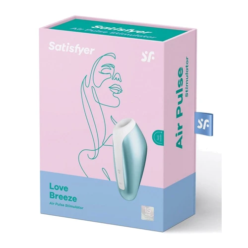 Мініатюрний вакуумний стимулятор Satisfyer Love Breeze Ice Blue: Призначення Вакуумні