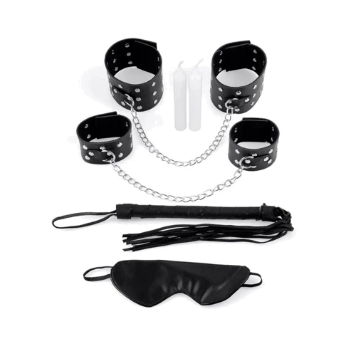 Набір для бандажу Pipedream Chains of Love Bondage Kit (чорний)