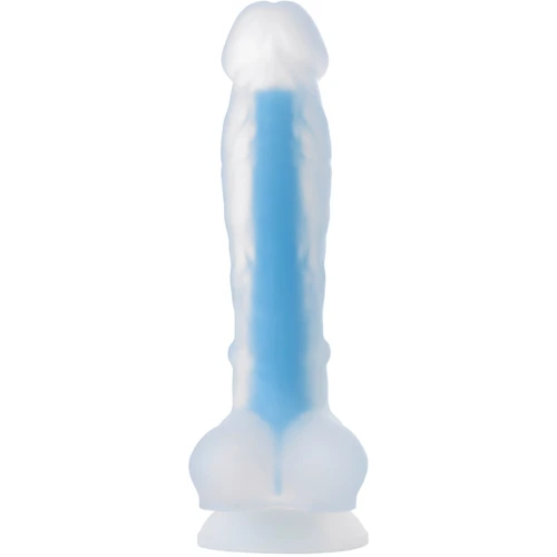 Фалоімітатор Toyfa Beyond Matt Glow Blue (світиться у темряві): Діаметр, см 3