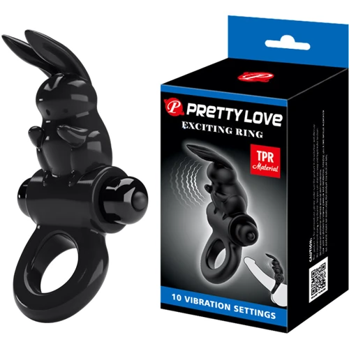 Эрекционное вибро кольцо Pretty Love EXCITING RING, BI-210245