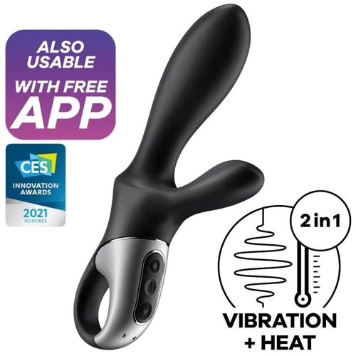 Универсальный смарт вибратор с подогревом Satisfyer Heat Climax +: Для кого Унисекс