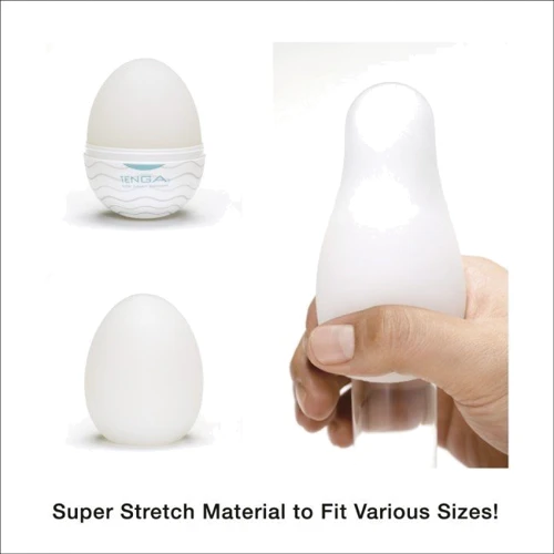 Мастурбатор-яєчко Tenga Egg Cool White OS: Для кого Для чоловіків