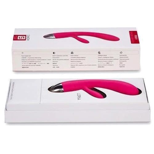 Двойной сенсорный вибратор Svakom Lorna Touch Sensor Vibrator, 17,6х3 см: Для кого Для женщин