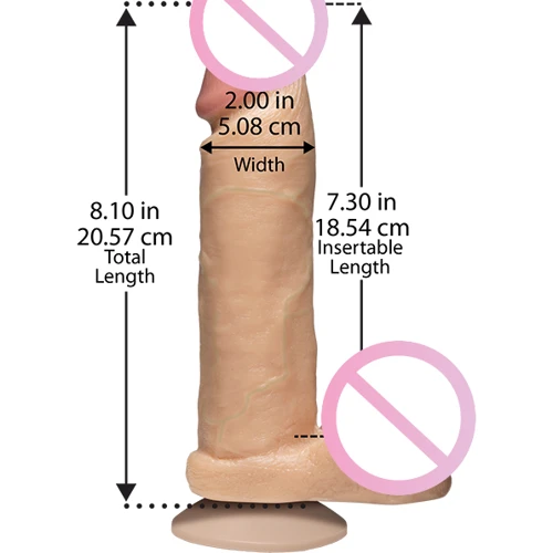 Фалоімітатор Realistic Cock 8, 19x5 см: Призначення Вагінальні