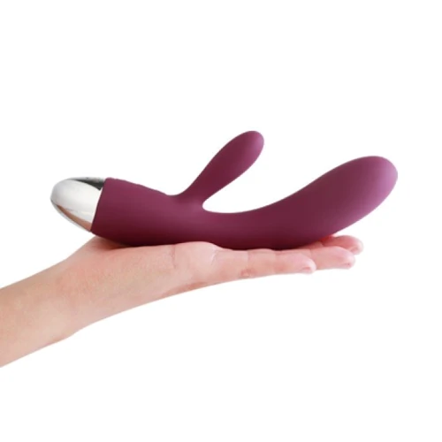 Svakom - Alice Rabbit Vibrator вибромассажер, 17х3 см., фиолетовый: Длина, см 17