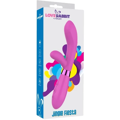 Вибратор-кролик Toy Joy Jingle Fiesta Vibrator: Для кого Для женщин