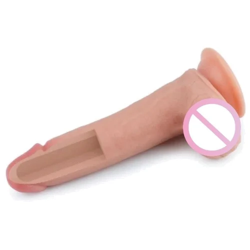 Фаллоимитатор с мошонкой LOVETOY 8" Dual layered Platinum Silicone Cock: Назначение Вагинальные