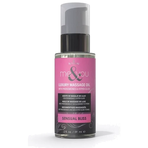 Массажное масло Sensuva Me&You - Sensual Bliss (Pink Grapefruit & Vanilla Bean) 59 мл