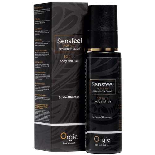 Лосьон с феромонами для тела и волос Orgie – Sensfeel Seduction Elixir 10 in 1 for Man (100 мл)
