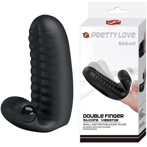 Кліторальний стимулятор на палець Pretty Love «Abbott» BI-014515