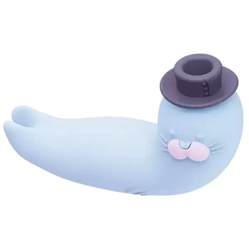 Вакуумний вібратор CuteVibe Franky Blue: Тип управління кнопкове
