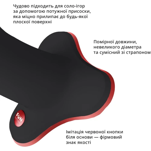 Фаллоимитатор Fun Factory AMOR Black: Наличие вибрации Нет