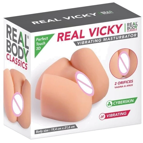 Мастурбатор с вибрацией Real Body Real Vicky: Для кого Для мужчин