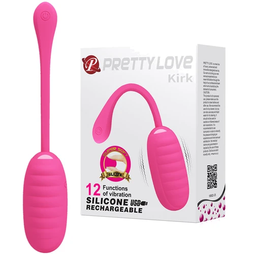 Виброяйцо Pretty Love Kirk Pink фото 10