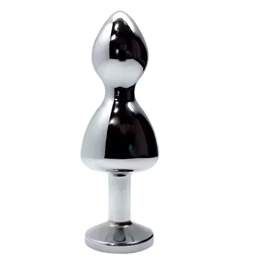 Анальная пробка Wooomy Lollypop Double Ball Metal Plug Blue S: Для кого Унисекс
