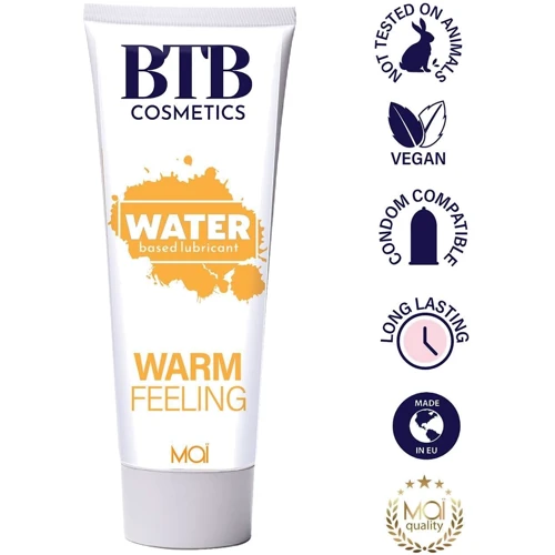 Змазка, що розігріває на водній основі MAI BTB WARM FEELING (100 мл): Тип Вагинальные