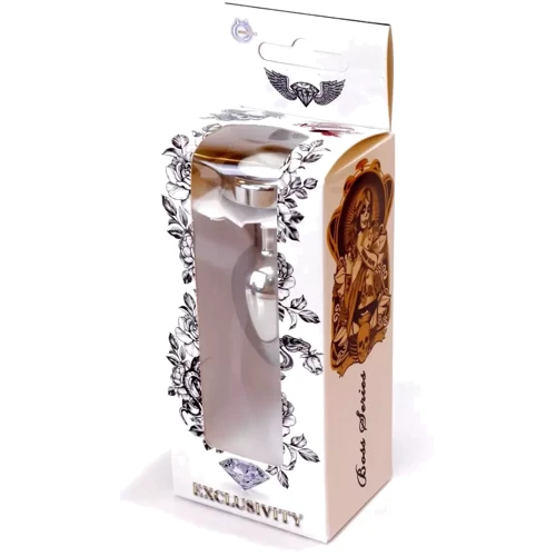 Анальная пробка Boss Series - Jewellery PLUG Disco Flashlight S (BS6400007): Материал Медицинский металл