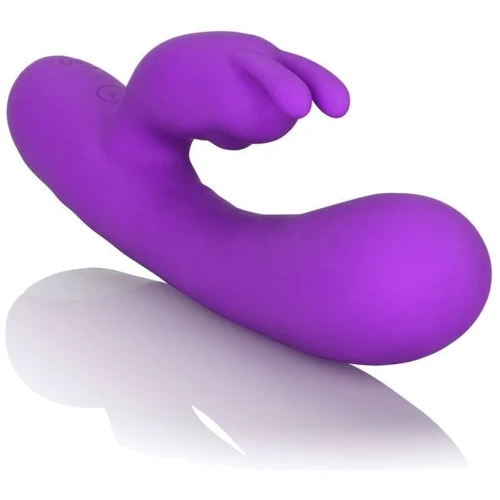 Вібратор Embrace Massaging G-Rabbit 13x3.25 см, пурпурний: Призначення Вагінальні