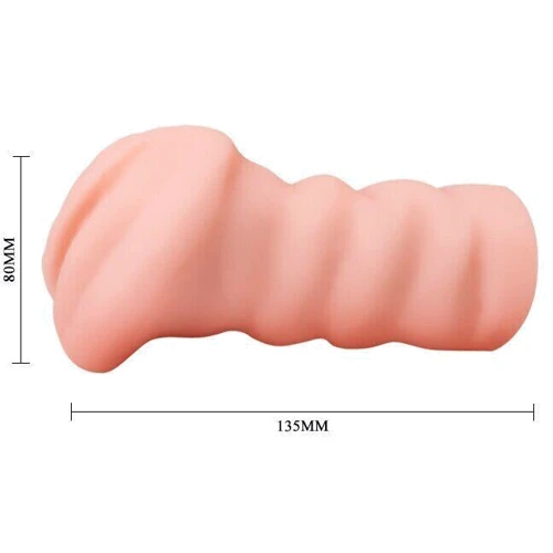 Мастурбатор-вагіна Crazy Bull Leila, BM-009132U: Матеріал TPE (термопластичний еластомер)
