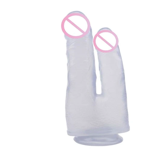 Фаллоимитатор двойной CHISA 7.9 Inch Dildo Clear