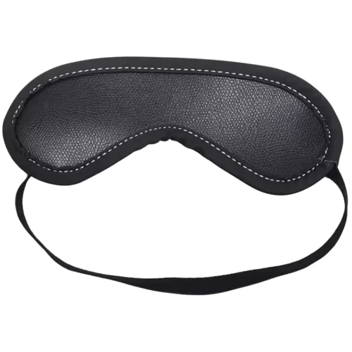 Закрытая маска Fluff Blindfold Black: Цвет черный