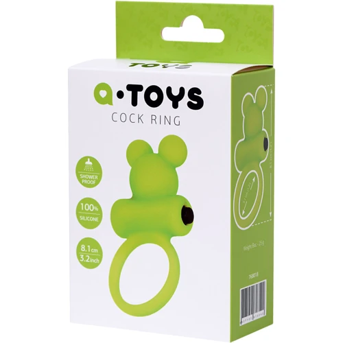 Виброкольцо A-Toys By Toyfa Cock Ring фото 4