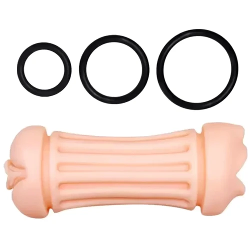 Мастурбатор Crazy Bull - NANCY Pocket Pussyм DOUBLE MASTURBATOR, BM-009224H: Назначение Двухсторонний
