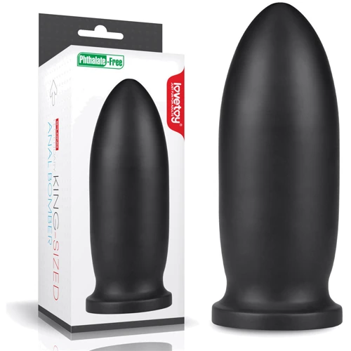 Анальная пробка LoveToy King Sized Anal Bomber 9": Особенности Для фистинга