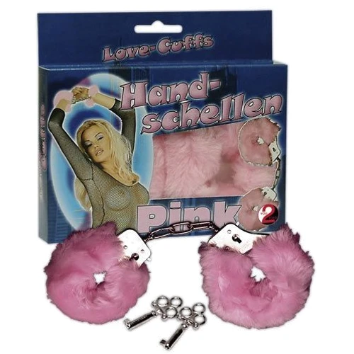 Наручники Handschellen Love Cuffs (розовые)