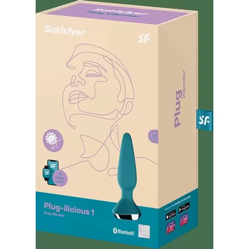 Анальная смарт-пробка Satisfyer Plug-ilicious 1 (зеленая): Тип Анальные пробки