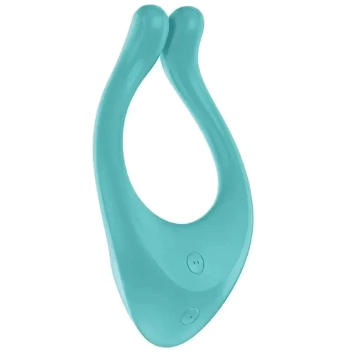Вибратор для пар Satisfyer Endless Love Turquoise: Тип и форма Прищепки