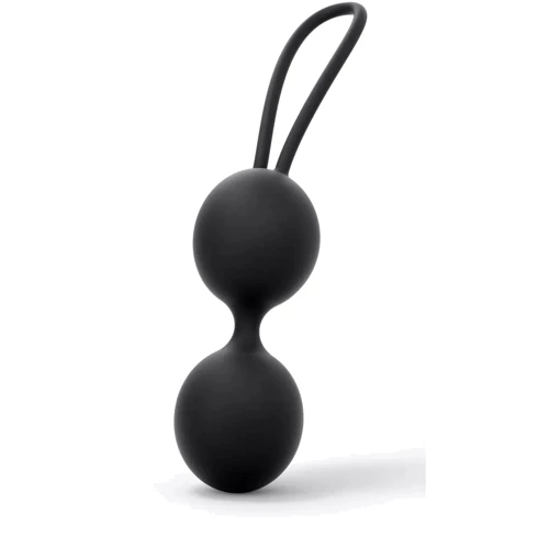 Вагинальные шарики Dorcel Dual Balls Black, диаметр 3,6см, масса 55 г
