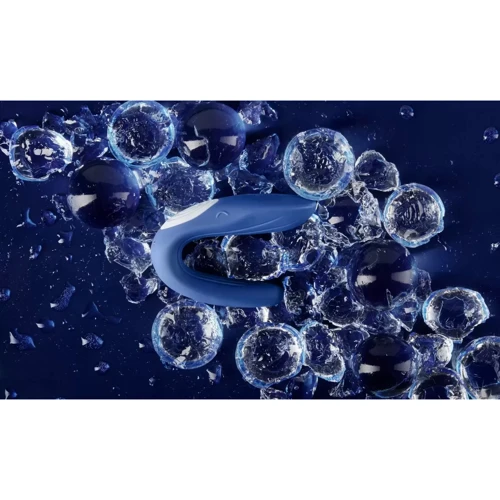 Вибромассажер для пар Satisfyer - Partner Whale Blue: Для кого Для пары