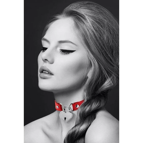 Чокер Bijoux Pour Toi - HEART LOCK Red: Для кого Для женщин