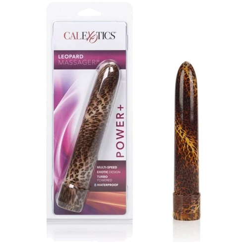 CalExotics Leopard Massager пластиковый вибратор, 17x3 см, Leopard: Для кого Для женщин