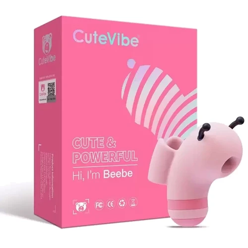 Вакуумный вибратор CuteVibe Beebe Pink: Назначение Вакуумные