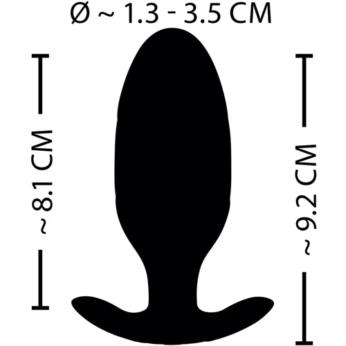 Анальная пробка с вибрацией и электростимуляцией XouXou Vibrating E-Stim Butt Plug: Наличие вибрации Есть