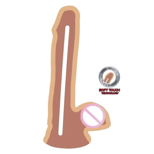 Реалістичний фалоімітатор ToyJoy Get Real Dual Density Dildo 6 in. Balls: Призначення Вагінальні