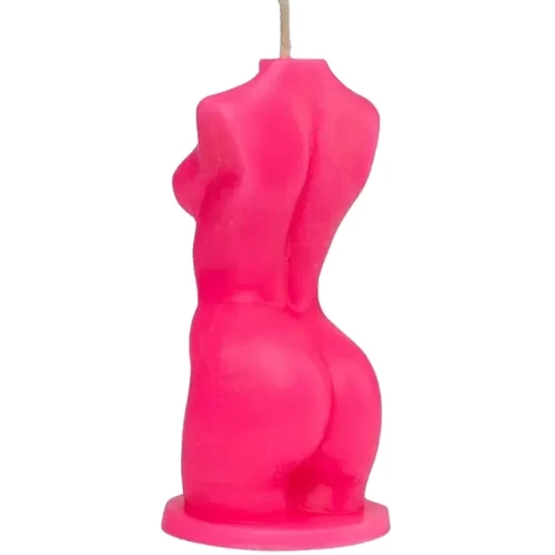 Свеча LOVE FLAME - Lady Pink Fluor, CPS12-PINK: Цвет розовый