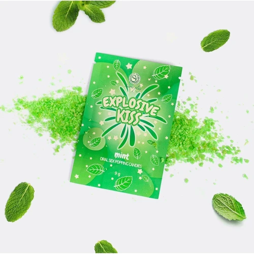 Стреляющие конфеты для орального секса Secret Play Explosive Kiss Mint, 9 грамм фото 4