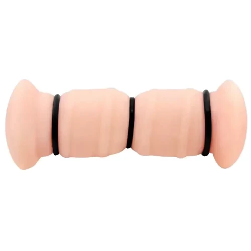 Мастурбатор-вагина с двумя входами и вибрацией Crazy Bul - Emma Double Vagina (BM-009148ZH): Назначение Двухсторонний