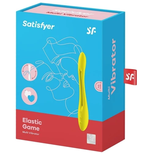 Універсальний гнучкий вібратор для пар Satisfyer Elastic Game Yellow: Призначення Кліторальні