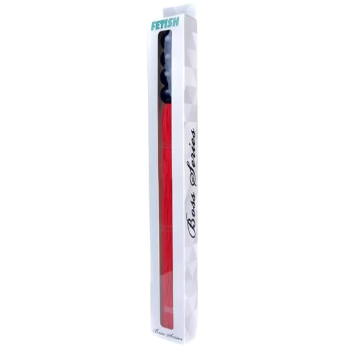 Силиконовый флогер Fetish Boss Series - Silicone Whip Red 14" (BS6100041) фото 6