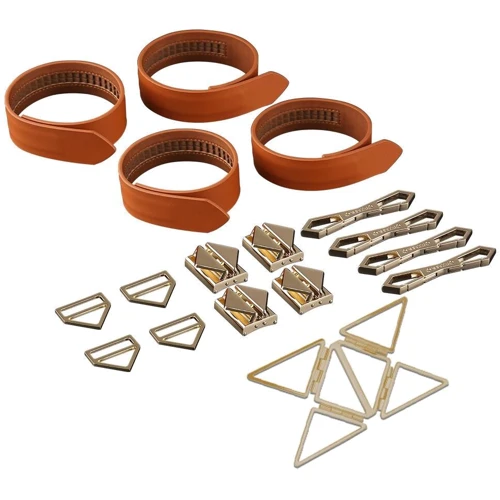 Набір для зв'язування LOCKINK Hogtie Set - Brown фото 6